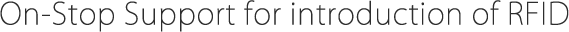 On-Stop Support for introduction of RFID